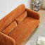 Canapé confortable en velours avec coussin de soutien, idéal pour un appartement, un bureau, un salon ou une chambre à coucher, facile à assembler-800632457