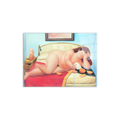 The Letter By Art Studio 58×78 Cm CrystalArt Acrylic Material Glass Effect, Frameless Panel, Lightweight Ready To Hang by Art Studio - No Frame Print on Plastic / Acrylic
