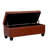 Carnet Faux Leather Upholstered Storage Bench-68938247