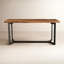 Bent Solid Wood Dining Table-92018366-92018367