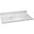 Cultured Marble Widespread 37" Single Bathroom Vanity Top
