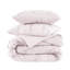 Ensemble de housse de couette plissée à motif de nervures fines Southshore Fine Southens-1146204336-1146204340