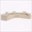 Canapé modulaire surdimensionné Boneless-1291121119