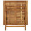 Ismael Square Acacia Folding Outdoor Dining Table