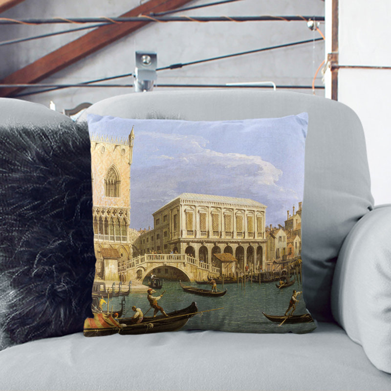 Square Cushion, 40cm H x 40cm W x 15cm D