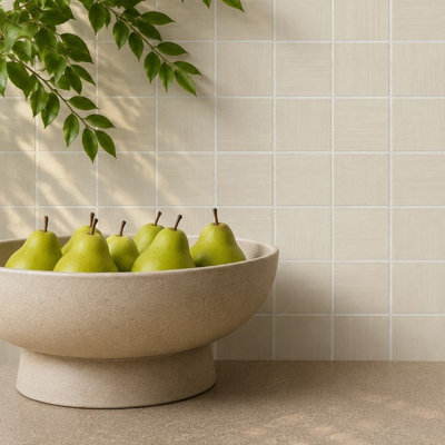 Refinery 2'' W x 2'' L Porcelain Tile Grid Mosaic Sheet