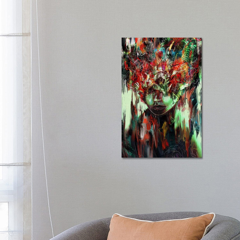 Chaotic Mind by Nicebleed - Wrapped Canvas Print, 66.04 cm H x 45.72 cm W