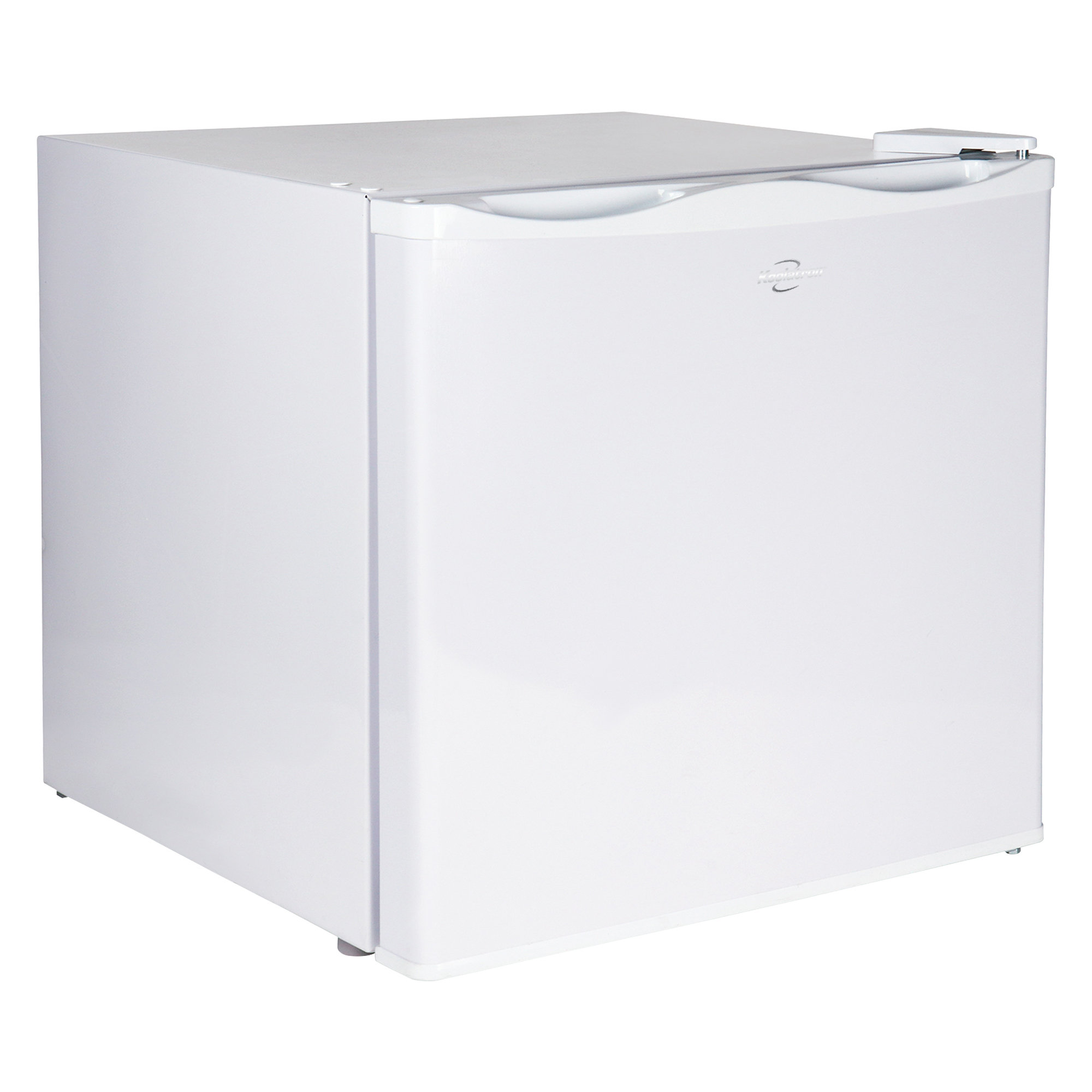 RWFLAME Mini Freezer 1.1 Cubic Feet, Small Freezer Reversible Single Door,  Upright Freezer with Shelves, Adjustable Feet for