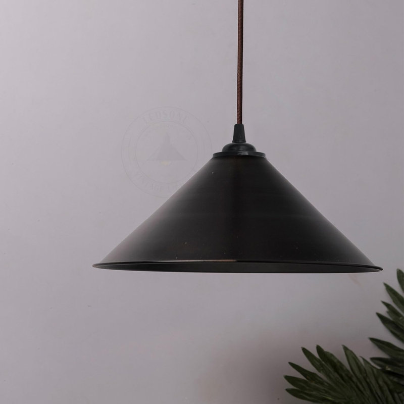Vintage Retro Style E27 Bakelite Lamp Holder, External Thread Edison Screw Bulb Socket for DIY Pendant Lighting, Black