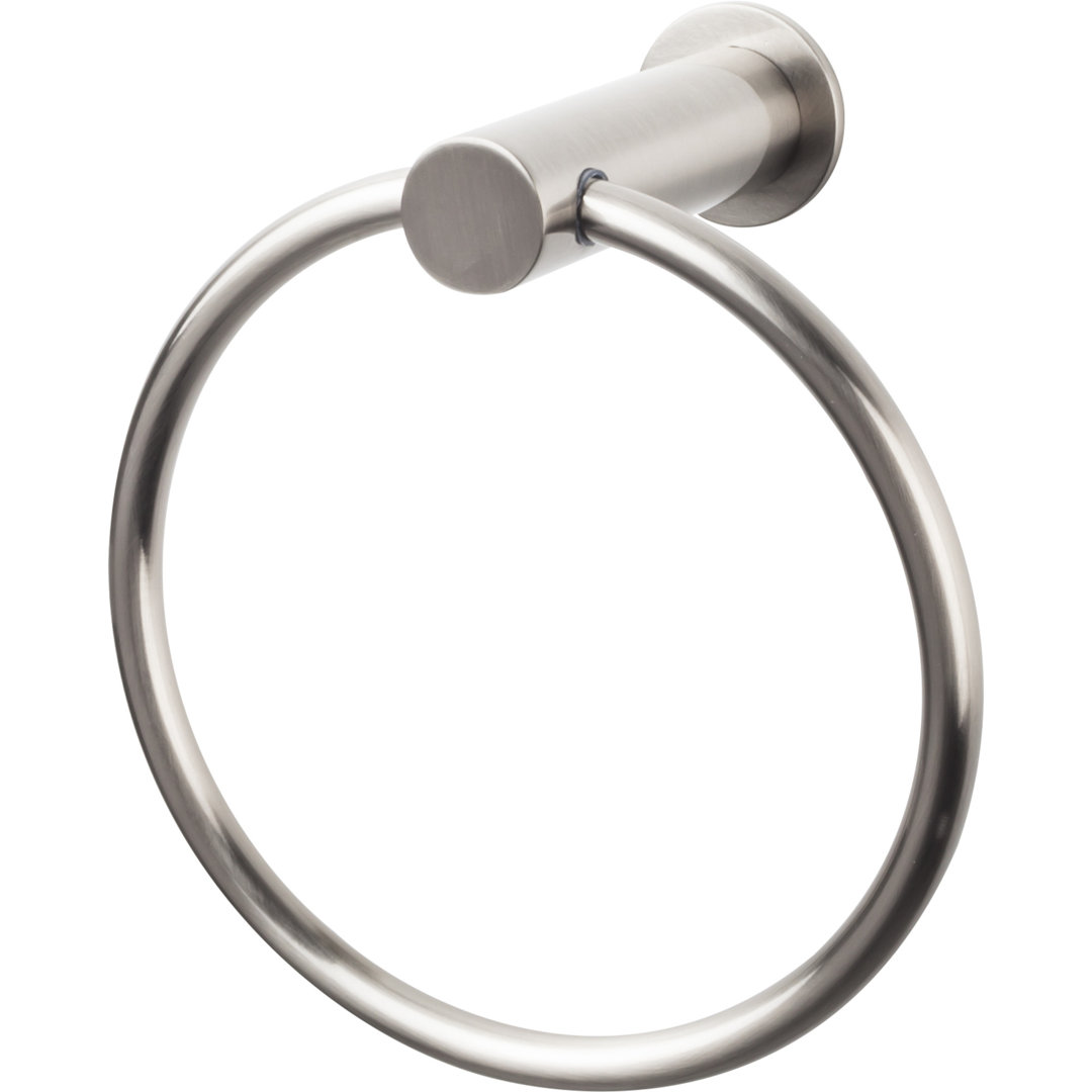 Hopewell Bath Towel Ring Top Knobs