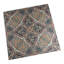 Imagine Tapestry Mandala 19.4" x 19.4" Porcelain Moroccan Wall & Floor Tile