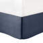 Ensemble d'édredon 7 pièces jacquard bleu marine