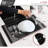 STYLISH 20 inch Over The Sink Roll-up Dish Drying Rack-33812901