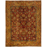 Mahal Wool Oriental Area Rug