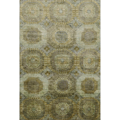 Premium Machine Washable Ralston AMF1944 Panels Rug