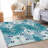 Washable Ikat Indoor / Outdoor Rug-109570055