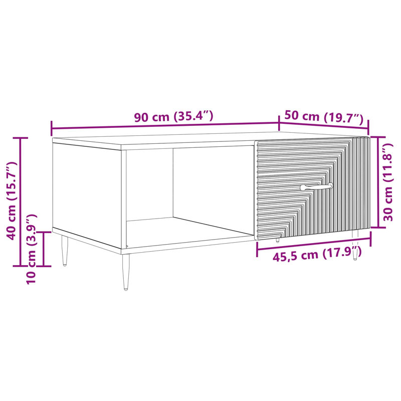 Coffee Table, Black