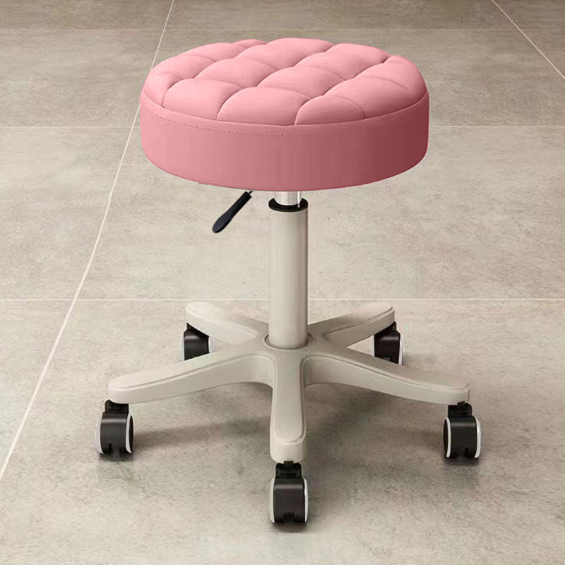 Tabouret à roulettes XUEGW, Rose