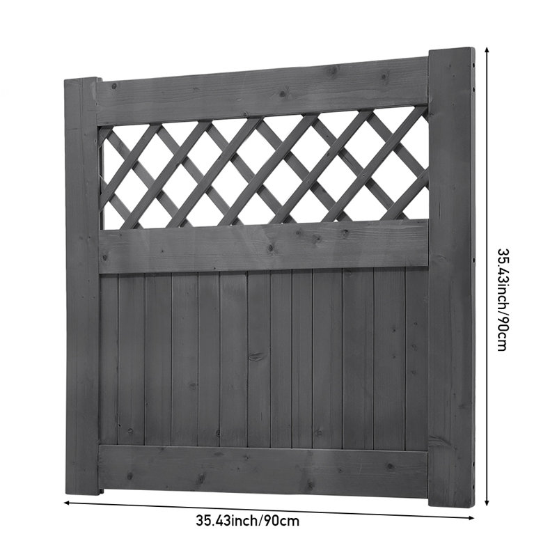 Wood Gate, 90cm H x 90cm W x 2.3cm D