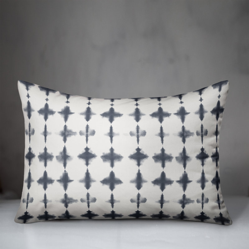 Geometric Throw Pillow, Green