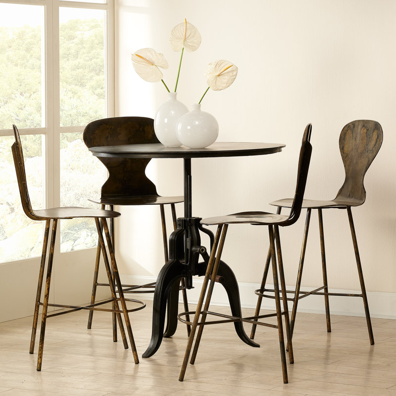 Mccallan Acid Washed Metal Chair