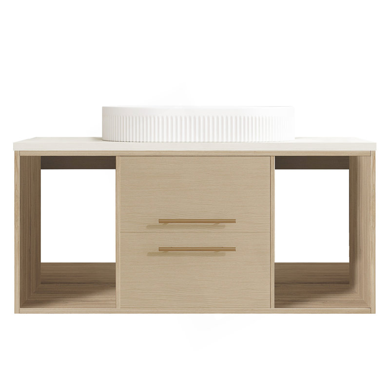 Meuble-lavabo mural moderne 39,3 pi