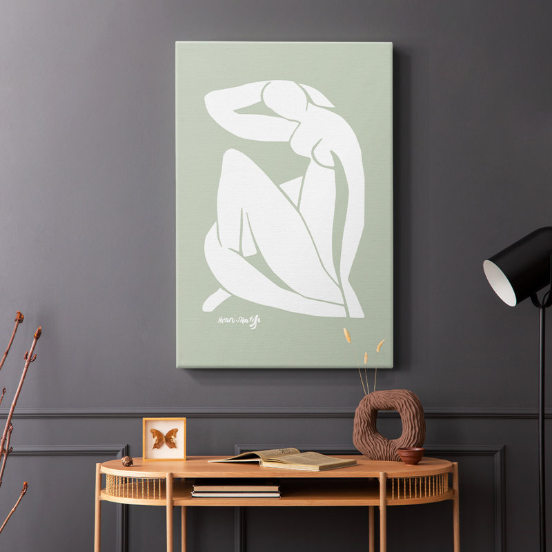 Matisse CDXCII, reproduction d'art encadrée Cavas, H 36 po x l 24 po