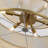 6-Light Dimmable Hand-Woven Drum Chandelier