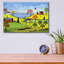 «Bucolique Autumn» par Sharon Mark, art en verre acrylique-2068656797