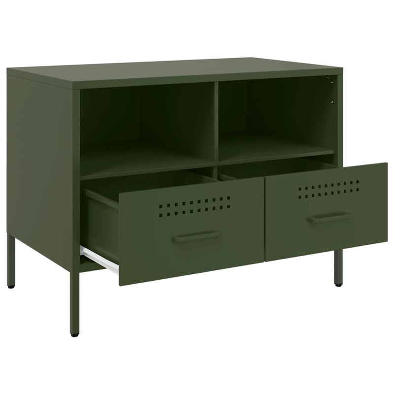 Yes_No_Yes_No_No TV Stand, Olive Green, 68cm