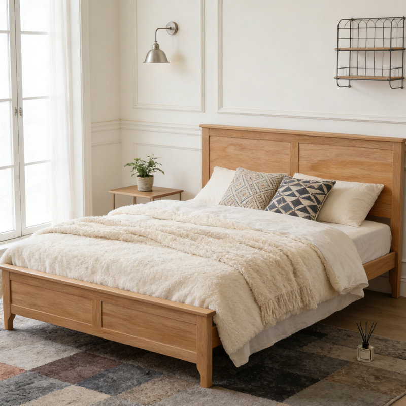 Lit plateforme Modern, Lit double, Seadrift