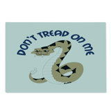 Ambesonne Dont Treat on Me Cutting Board Large Size Dangerous Snake Tan Night Blue