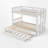 Gita Kids Twin Over Twin Bunk Bed with Trundle-682352376