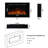 Aaeryn 84 inches Recesses and Wall Mounted Electric Fireplace inserts-2134420911