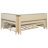 Antique White Milk Full Size Daybed With Storage And Trundle - Solid Pine Wood+, Multi Storage, For Overnight Wood Construction, Shelves, Sleepers