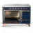 Majestic III Series 48 Inch Induction Range with 6 Induction Elements in Mightnight Blue (Copper Trim)-124828834-124828830
