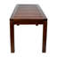 Burke Solid Wood Teak Outdoor Bench