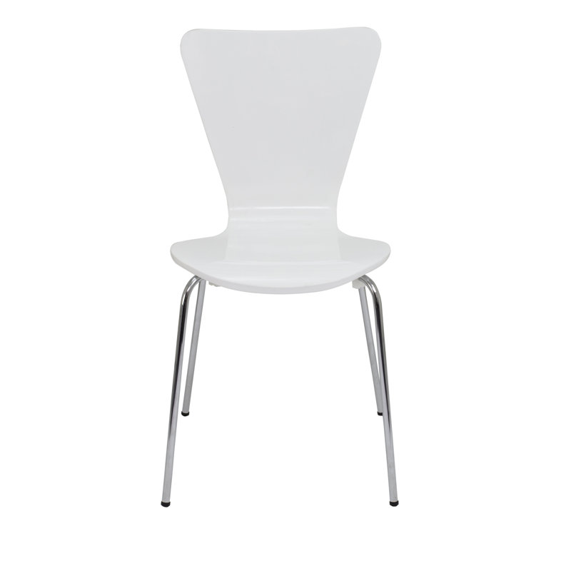 Rolph Stacking Chair, White