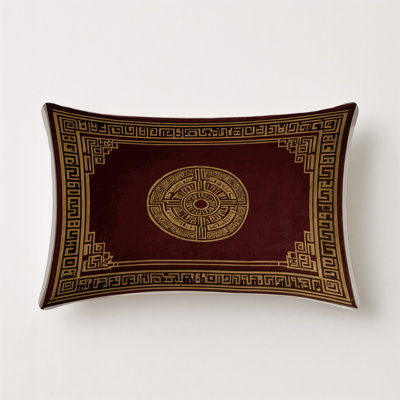 Monarch's Garland Indoor And Outdoor Throw Pillow