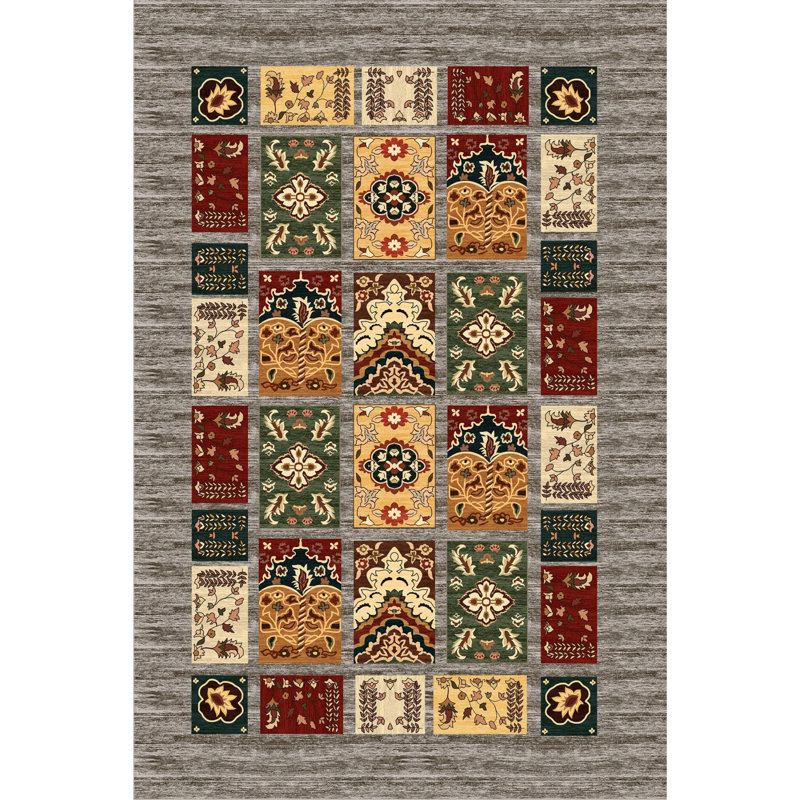 Tapis d'entrée de qualité supérieure (3,3 x 9,8 pi), 100% polyester, hauteur des poils de 8 mm | Antibactérien, antidérapant à pois en PVC, 650 gr / m² | Lavable à la machine, impression numérique 3D | Idéal pour le salon et les entrées, concep