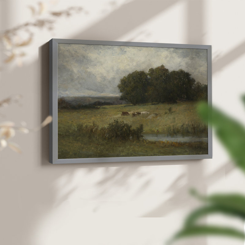 Paysages rétro-dxl-impression encadrée - réversible, H 8 po x l 10 po