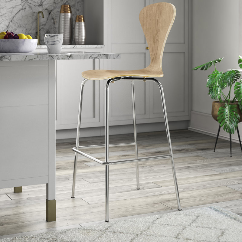 Tabouret de bar Ernie, Naturel