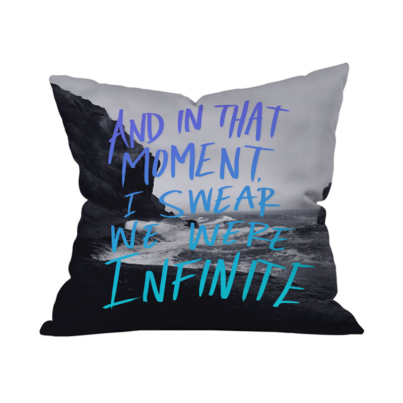 Coussin extérieur Leah Flores Infinite, 20 po x 20 po