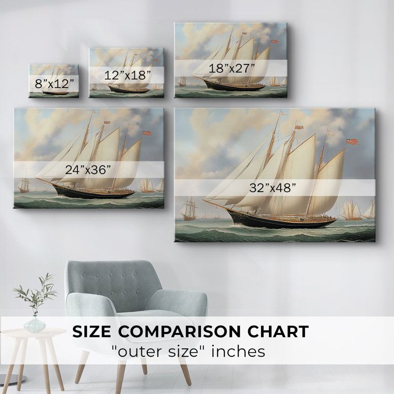 Nautical Series-CVI -Gallery Wraraped Cavas, 12 x 18