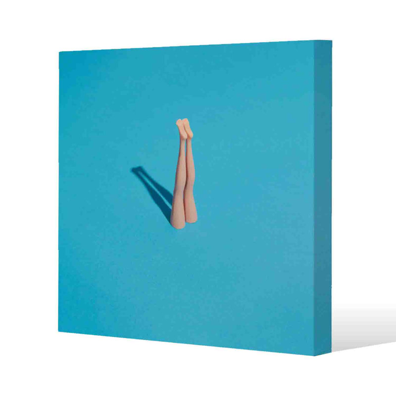 Swimming Dive by Andrew Lee - Wrapped Canvas Print, 101cm H x 101cm W x 4cm D