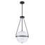 Luminaire suspendu en verre pour îlot de cuisine à 3 lumières à intensité variable Neven-2132071929