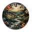 Horloge murale en bois campagne surdimensionnée Winding River III-1486574510