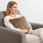 Porcupine Animal Print Reversible Throw Pillow-1962807259