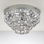 Octavia Glass Flush Mount