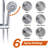 2.5 Gpm Shower With 6 Inch Rain Head And Handheld - Innovative Design Bathroom System Finish-121320277